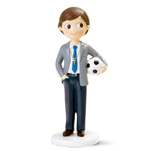Figura niño Comunión con pelota